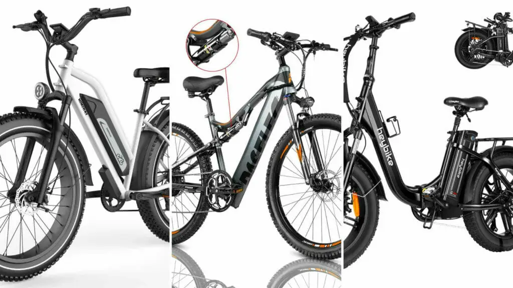 Photo of the three Best Ebikes for Short Riders.