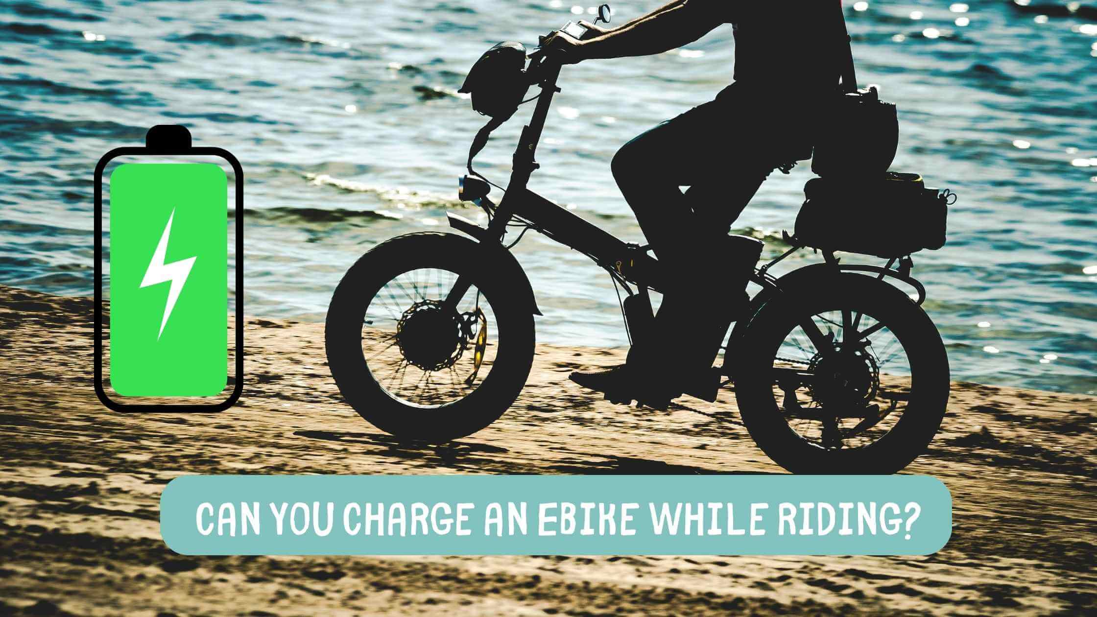Can You Charge an Ebike While Riding?