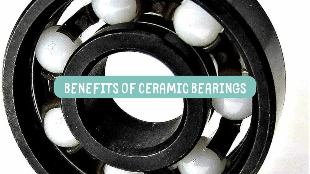 Photo of a closeup of ceramic bearings. Benefits of Ceramic Bearings.