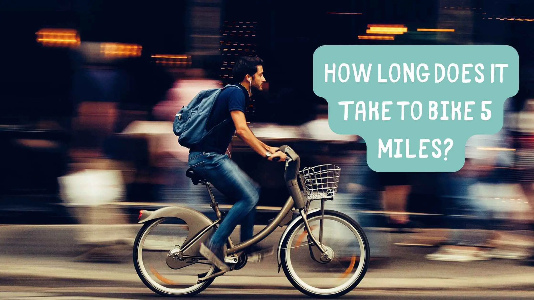How Long Does It Take to Bike 5 Miles